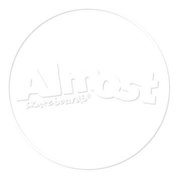 ALMOST WHITE LINES DECAL STICKER (2 pack)