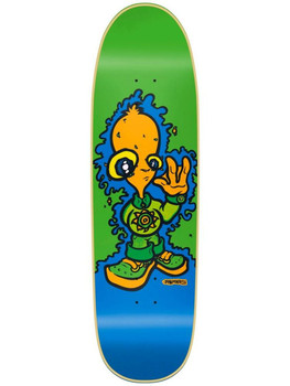 New Deal Montesi Alien Skate Deck Green 8.87