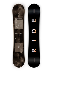 Ride Heartbreaker Snowboard 2022 Womens Black 139