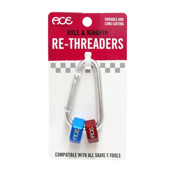 Ace Re-Threaders Axle Skate Tool Red Blue OneSize
