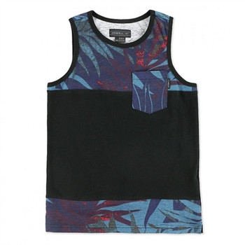 Oneill Fern and Burn Youth Tank Top Black