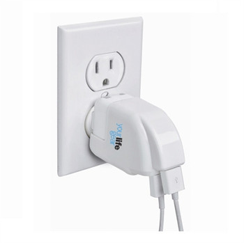 PowerShare Dual USB Charge Adapter White