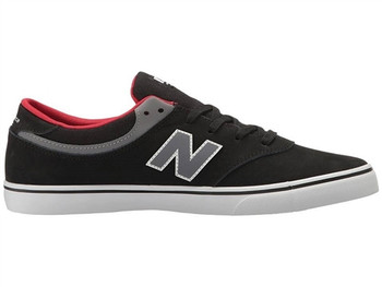 New Balance Quincy 254 Skate Shoes Black Grey Red