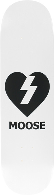 MYSTERY MOOSE HEART SKATEBOARD DECK-8.37