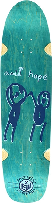 EARTHWING HOPE 36" LONGBOARD SKATEBOARD DECK-8.75x36 BLUE