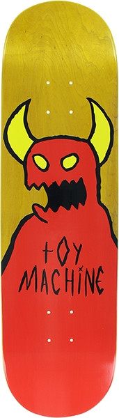 TOY MACHINE SKETCHY MONSTER SKATEBOARD DECK-8.37