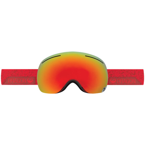 Dragon X1s Lumalens Snow Goggles Realm Red ION