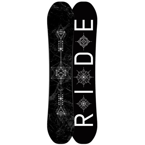 Ride Machete GT Snowboard Black White 157