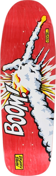 101 BOARDS NATAS CHALLENGER SKATEBOARD DECK-9.8x32.2 RED