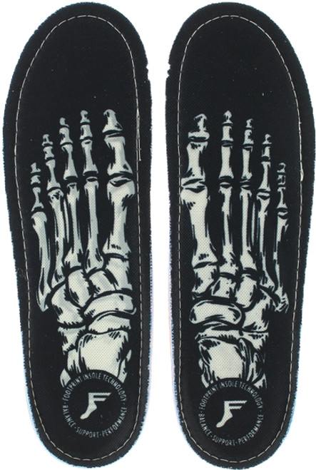 FOOTPRINT KINGFOAM SKELETON BLK 6-6.5 INSOLES