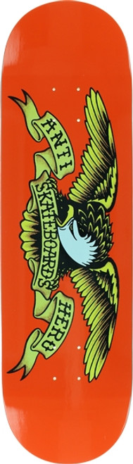 ANTI HERO CLASSIC EAGLE SKATEBOARD DECK 9.0 ORANGE
