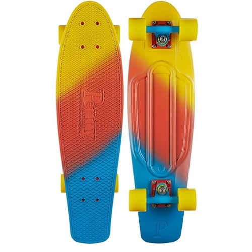Penny Nickel Fade Complete Skateboard Canary