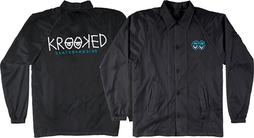 KROOKED KROOKED EYES JACKET MEDIUM BLK/BLU