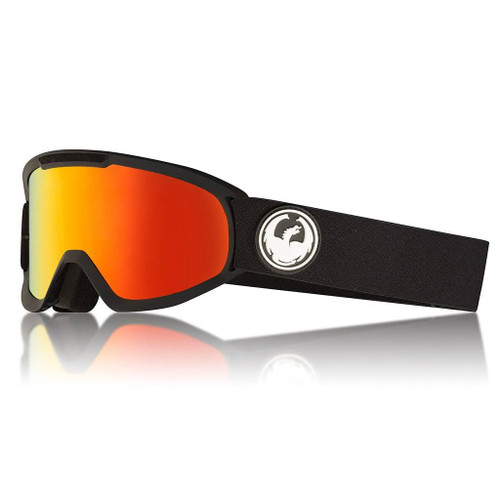 Dragon DX2 Two Lumalens Snow Goggles Black Red ION