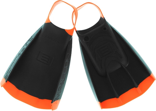 DMC REPELLOR SWIM FINS XL-BLK/ORG (size12+)