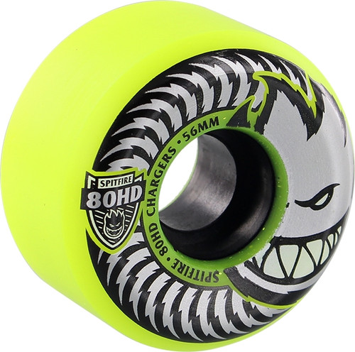 SPITFIRE 80HD CHARGER CONICAL 56mm YEL/BLK WHEELS SET