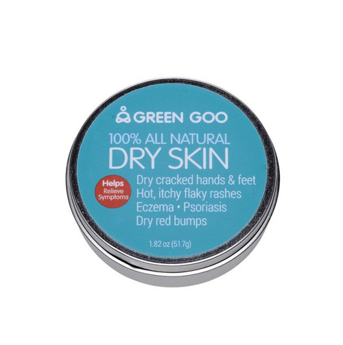 Green Goo Dry Skin Care Clear Large Tin