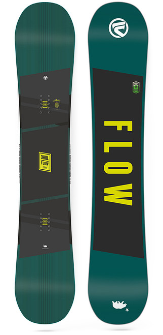 Flow Chill Snowboard Mens 2018 Black Green 154 | Boardparadise.com