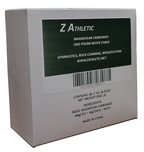 Z-Athletic Climbing Chalk 1lb White 8 Blocks