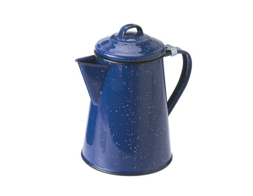 GSI Blue Enamel Coffee Pot Blue 3 Cup