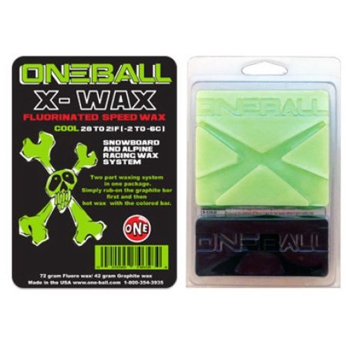 OneBall Xwax w/Graphite Bar Green Cool 110g