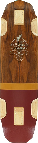 ARBOR DOWNHILL BACKLASH III 37 LONGBOARD DECK-9.5x37