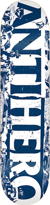 ANTI HERO BUDGET CUTS SKATE DECK-8.5 WHT/BLUE