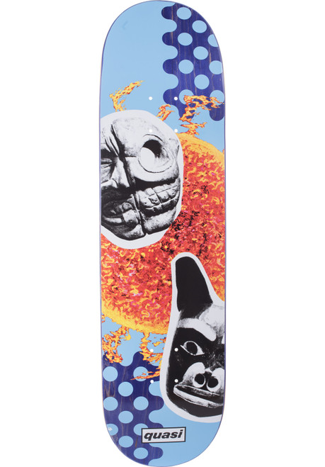 Quasi Mask Skate Deck Blue 8.25