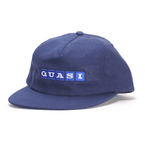 Quasi Civic 5Panel Hat Navy Snapback