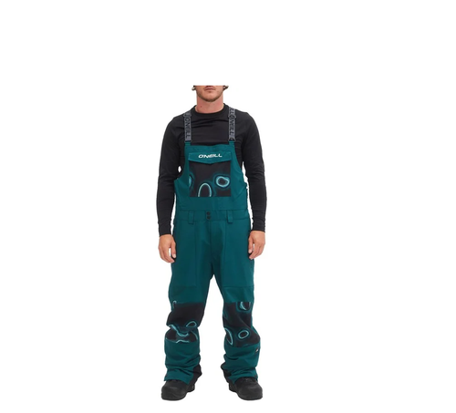 Oneill Shred Bibs Pants Mens Deep Teal