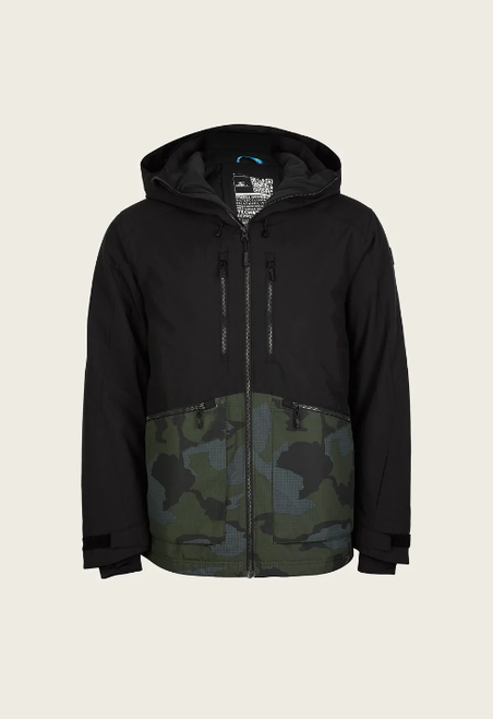 Oneill Texture Jacket Mens Black