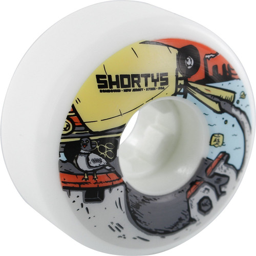 OJ Shorty's OG Skate Wheels Set White 57mm