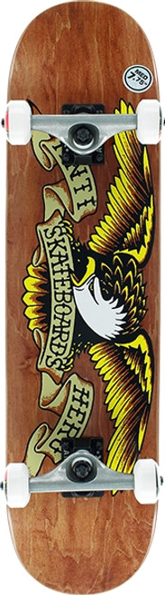 ANTI HERO STAINED EAGLE SKATEBOARD COMPLETE-7.75 BROWN