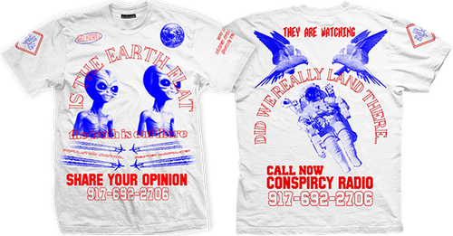 CALL ME 917 CONSPIRACY SS MEDIUM WHITE