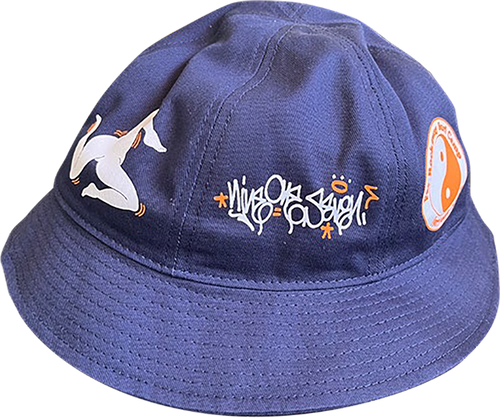 CALL ME 917 917 CREW BUCKET HAT BLUE