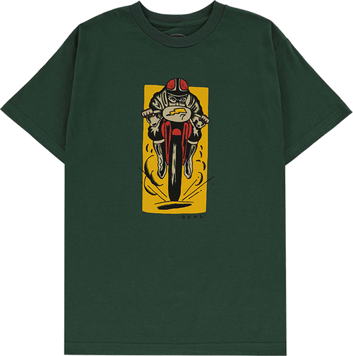 REAL MOTO SS LARGE  FOREST GREEN