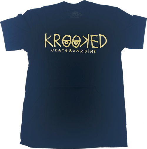 KROOKED KRKD EYES SS TSHIRT XLARGE NAVY/DISCHARGE