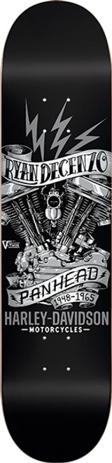 DARKSTAR DECENZO HARLEY DAVIDSON PANHEAD SKATEBOARD DECK-8.25 r7