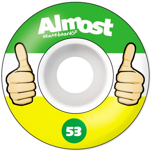 ALMOST THUMBS UP 53mm Skateboard Wheels