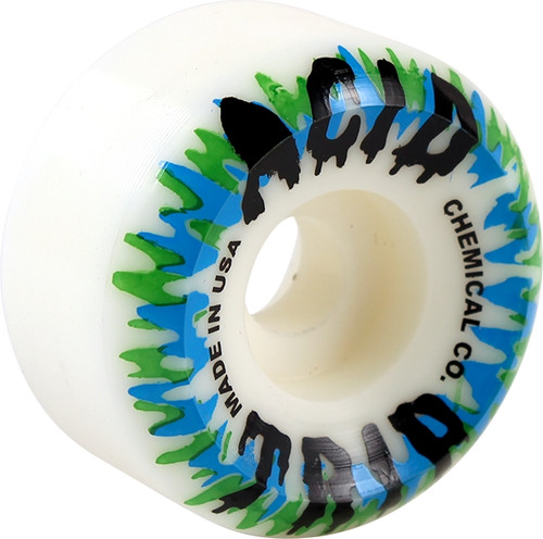 ACID TYPE A TIE DYE SIDECUT 51mm WHT WHEELS SET