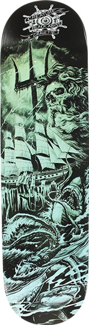 CREATURE GRAVETTE BLACK ABYSS SKATEBOARD DECK-8.0