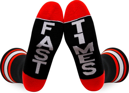 FUEL SM CREW FEATHERLITE II SOCKS OLD SKOOL/FAST TIMES