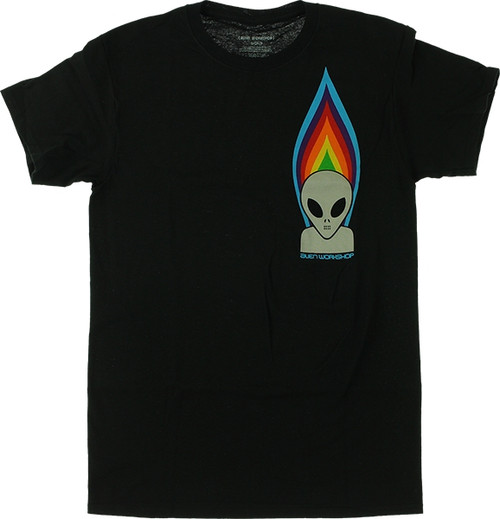 ALIEN WORKSHOP TORCH SS TSHIRT SMALL BLACK
