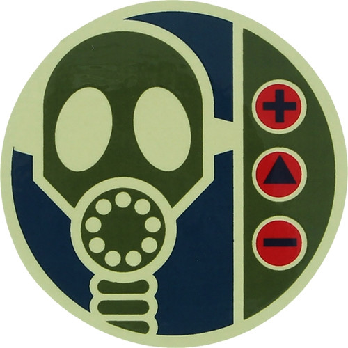 ALIEN WORKSHOP GAS MASK DECAL STICKER (2 pack)