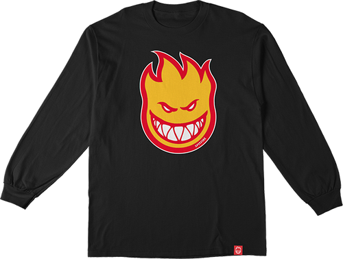 SPITFIRE BIGHEAD FILL LS MEDIUM BLK/GOLD/RED