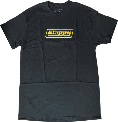 SLAPPY OG LOGO SS TSHIRT LARGE  BLACK