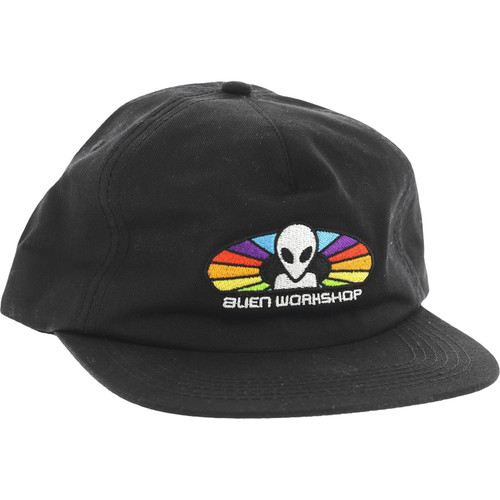 Alien Workshop Spectrum Embroidered Hat Adj-Black | Boardparadise.com