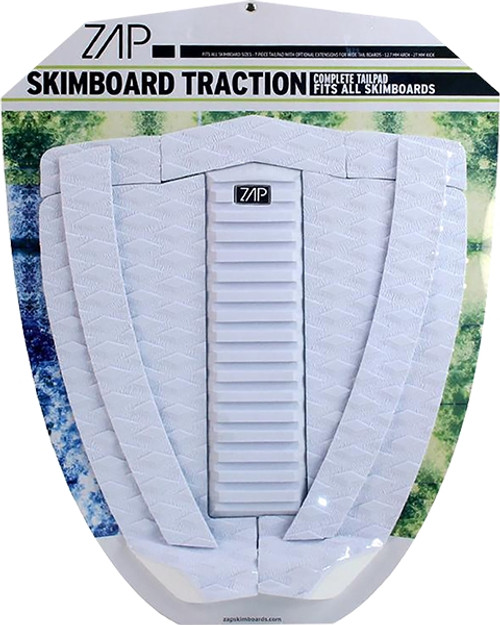 ZAP DELUXE TAIL PAD WHITE