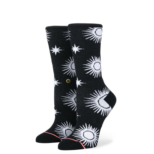 Stance Rayz Socks Womens Black M (8-10.5)