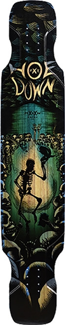 MOONSHINE-MFG HOEDOWN SOFT 2018 LONGBOARD DECK-9.5x48